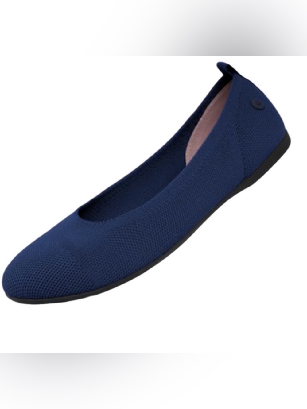 GIESSWEIN ROUND TOE FLATS Dark Blue Blue Ballet Flats Size US 10 EU 41 EUC